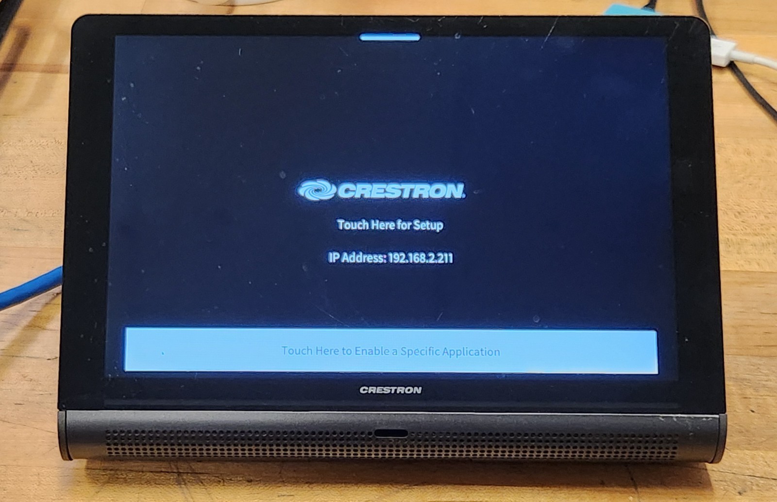 Crestron TS-770-B-S 7″ Tabletop Touch Screen PoE (M201923005)