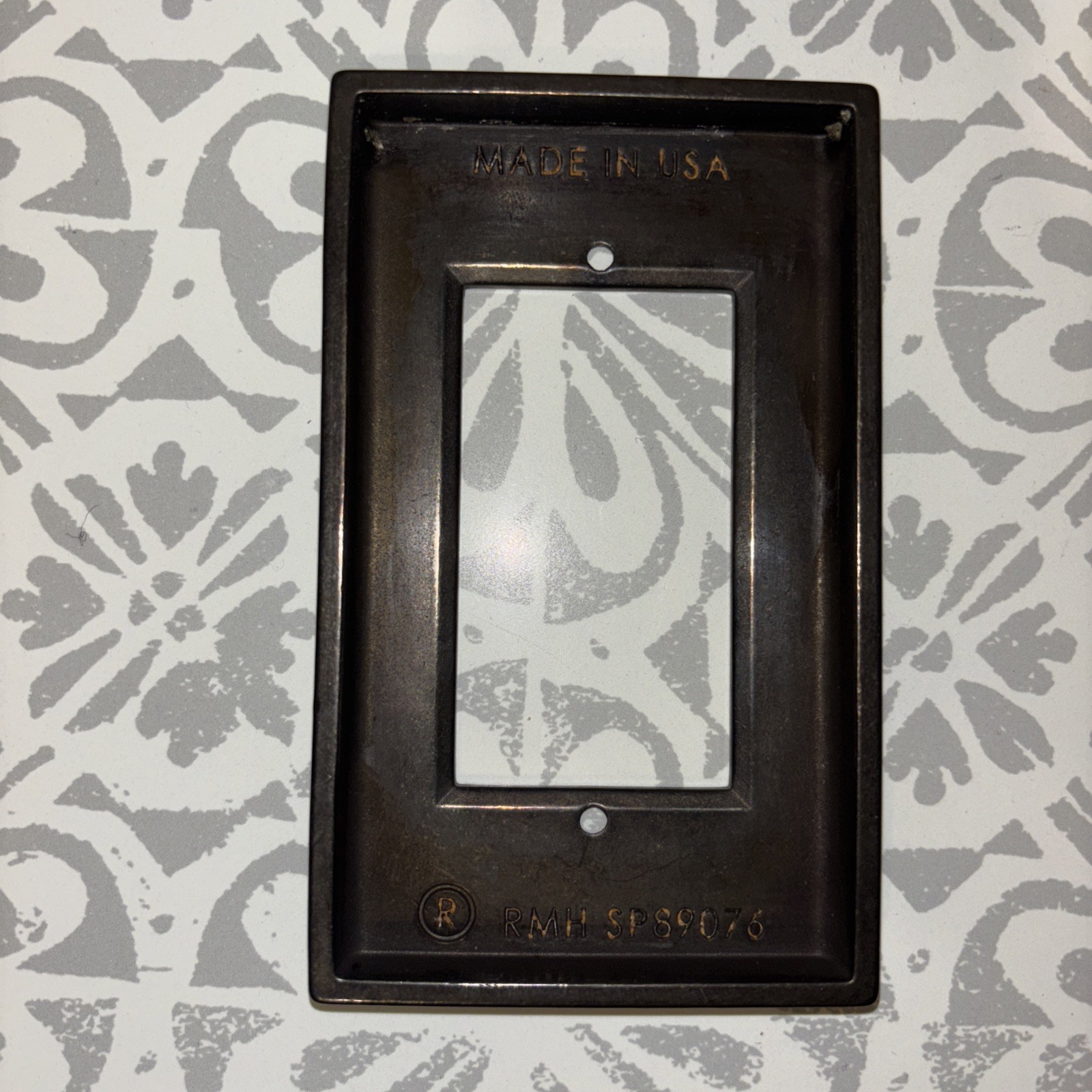 Rocky Mountain Hardware Silicon Bronze Lustre Faceplate For Ring Doorbell Elite