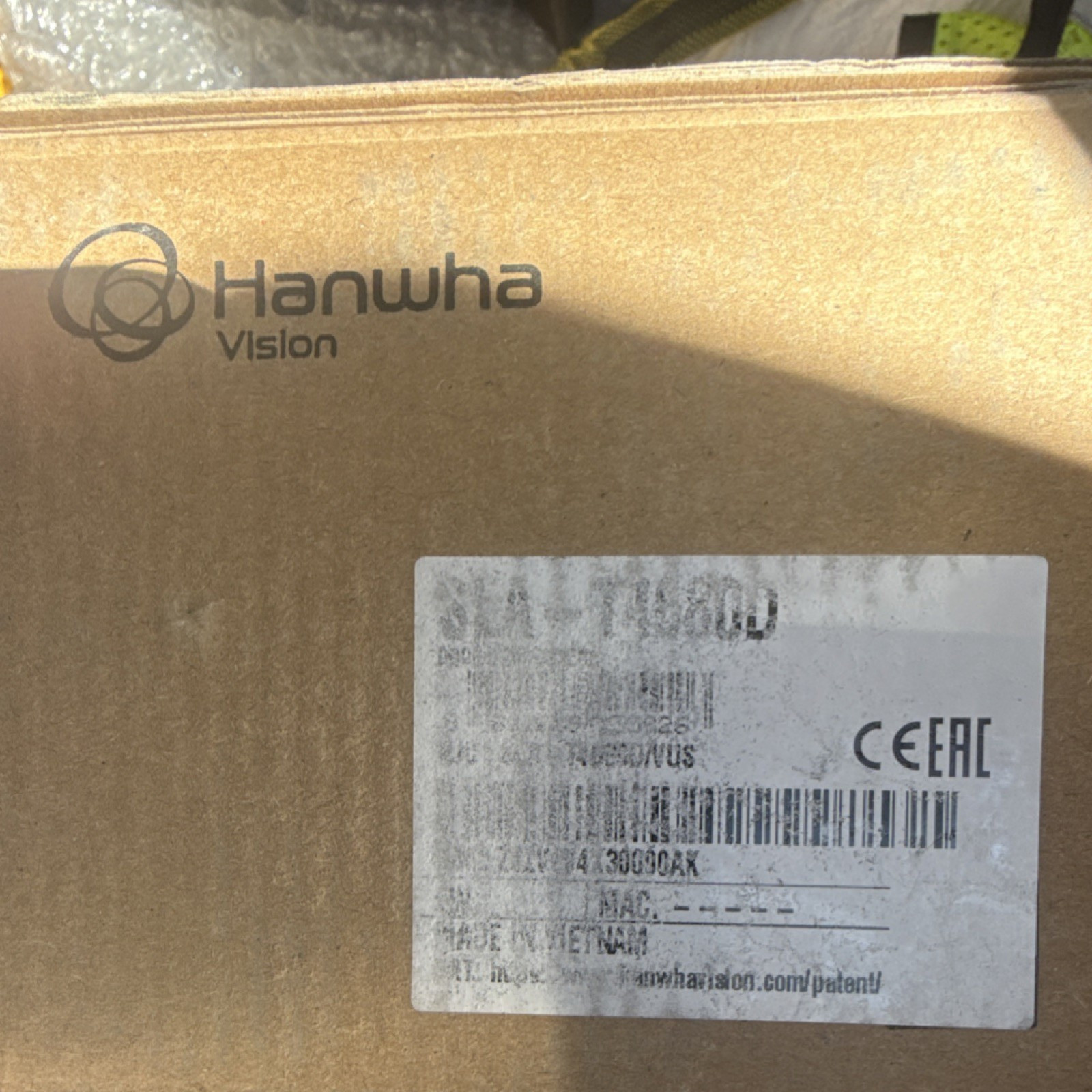 Hanwha Vision SLA-TLM400 Box/Body IP/Network Security Camera
