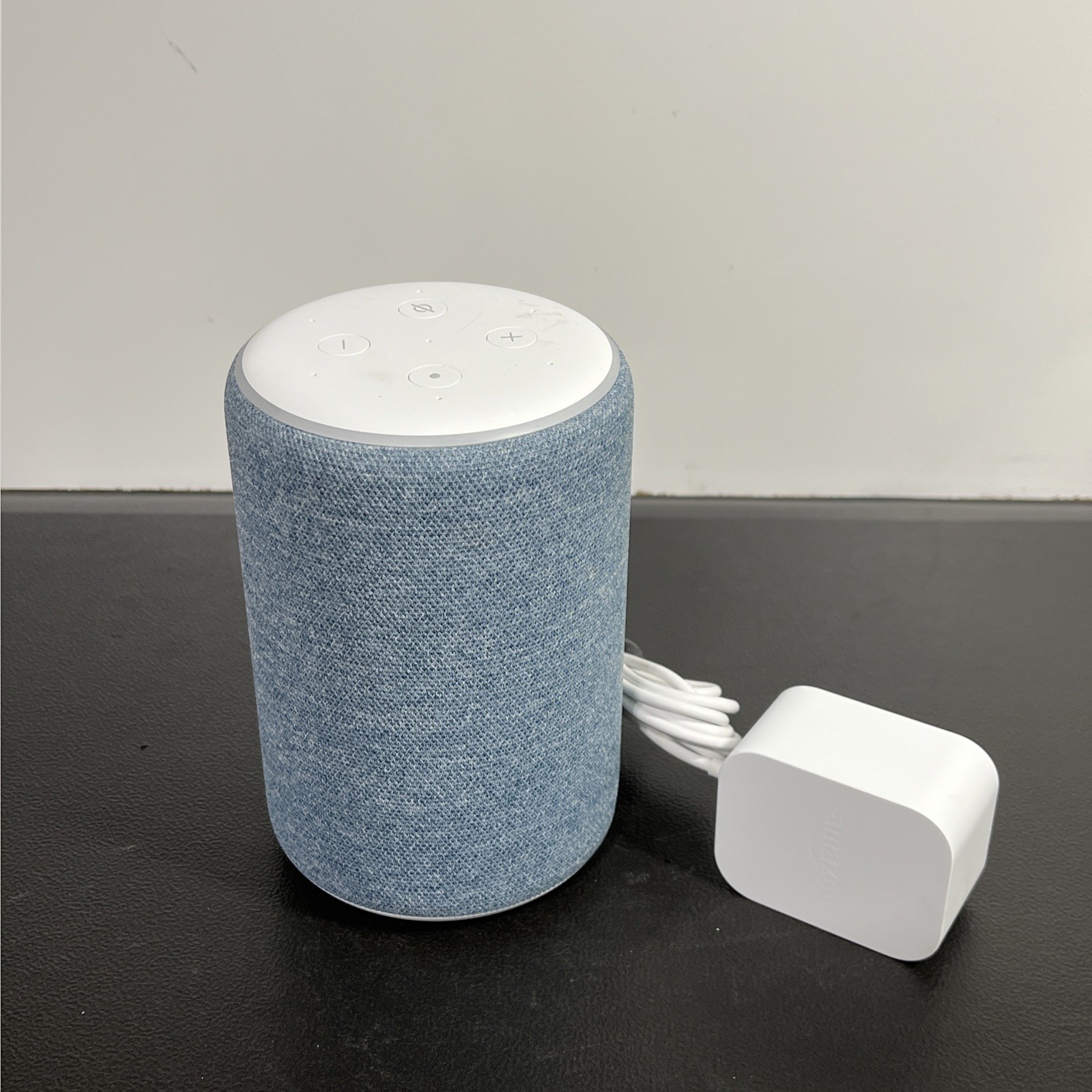 Amazon R9P2A5 Echo 3rd Gen Smart Speaker w/ Alexa & Bluetooth Blue With Cord