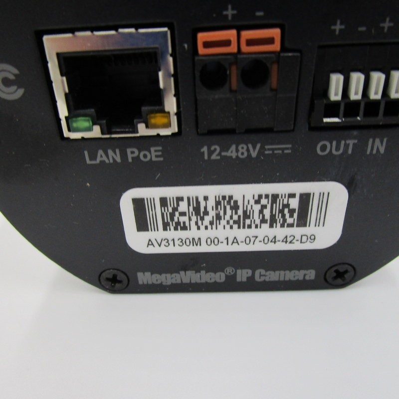 Arecont Vision AV3130M Dual Sensor IP Security Camera