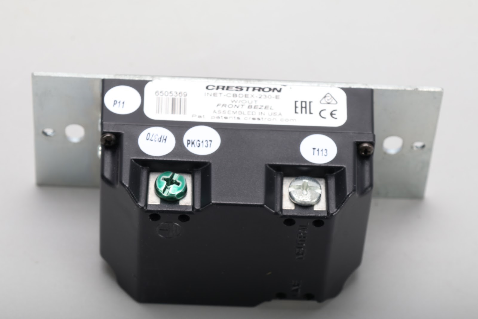 Crestron INET-CBDEX-230-E W/O FRONT BEZEL DIN Rail High Voltage Dimmer – Fair