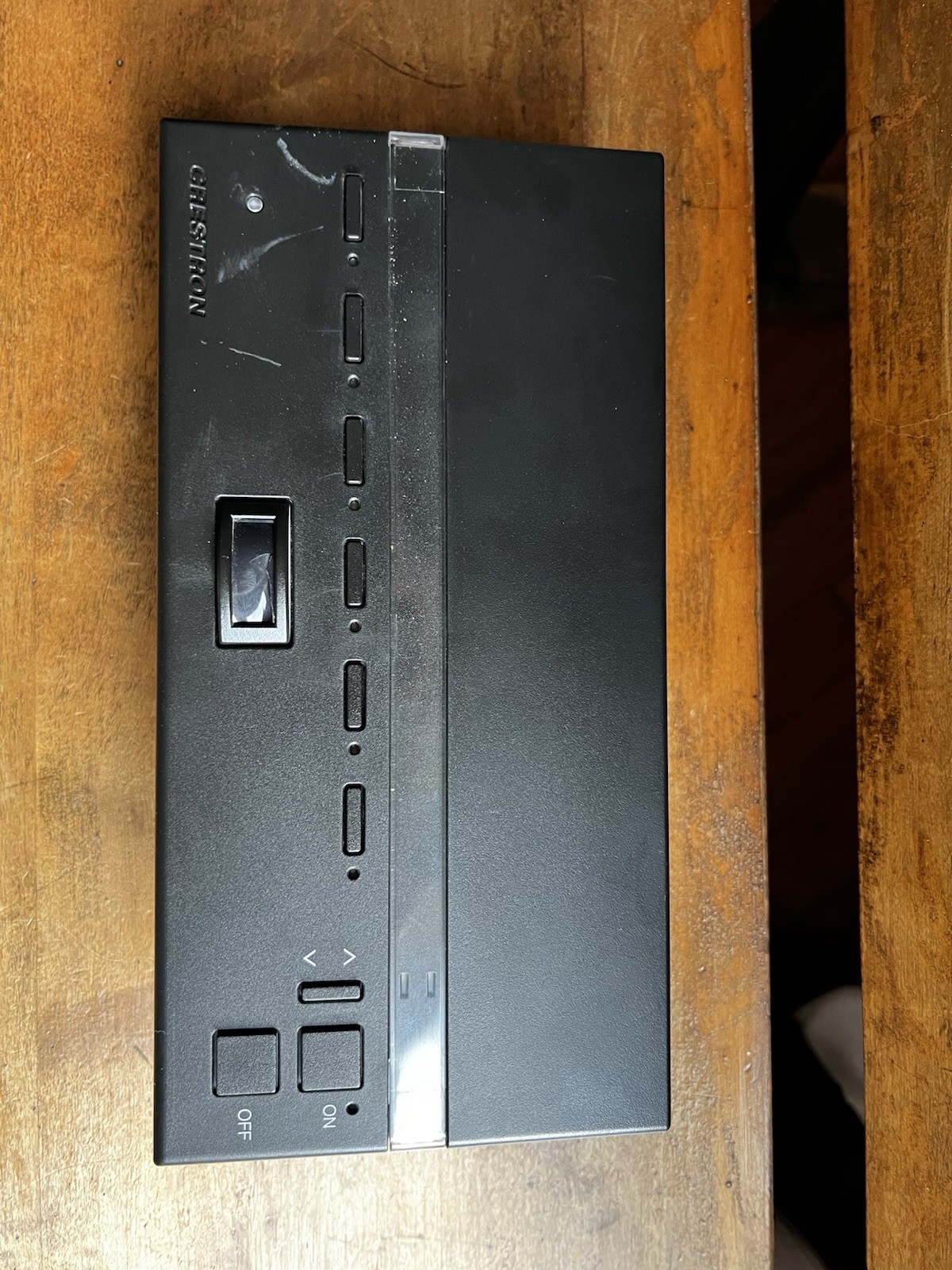 CLS-C6MB Crestron Lighting *USED* *Works great* Graphic Lens Is Slightly Damaged