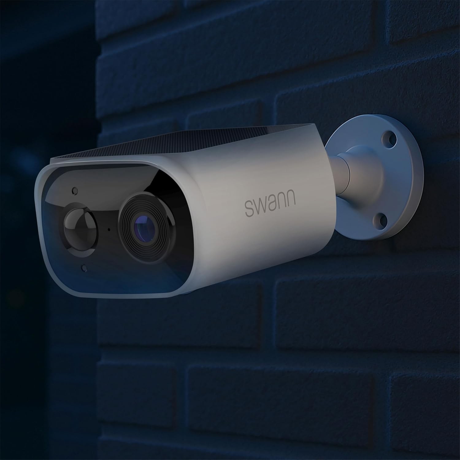 Swann EVO Solar 2K Wireless Security Camera w/16GB Card – 2 Pack SESOL2KBCPK2