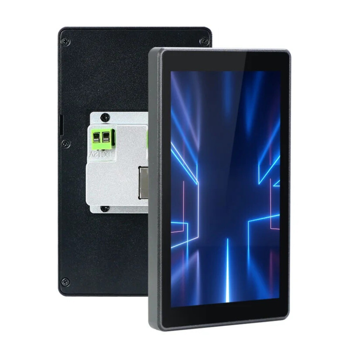 In-Wall 5.5 inch Aluminum Frame Android RK3566 Quad-Core Touch Control Panel