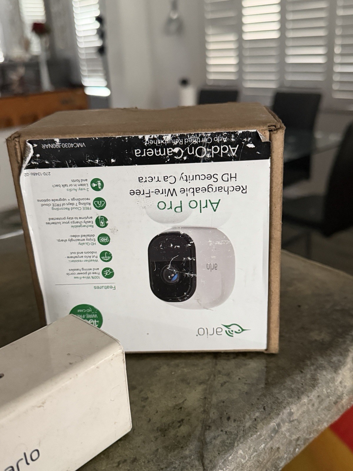 Arlo Pro Rechargeable Wire-Free HD Wireless Indoor/Outdoor Security Camera