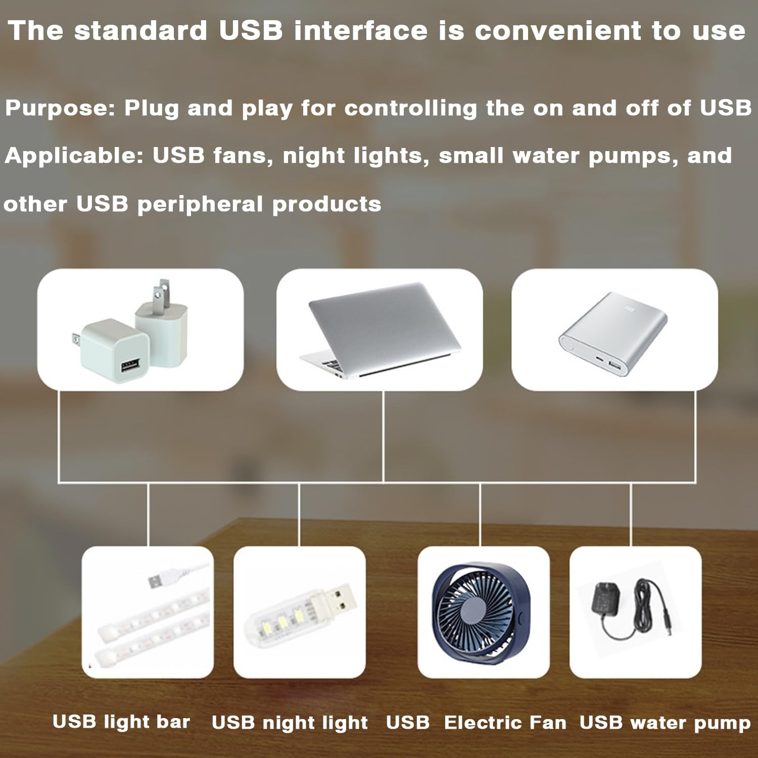 DC 5V USB Wireless Remote Control Switch,3A Heavy Duty RF Relay Power Switch,…