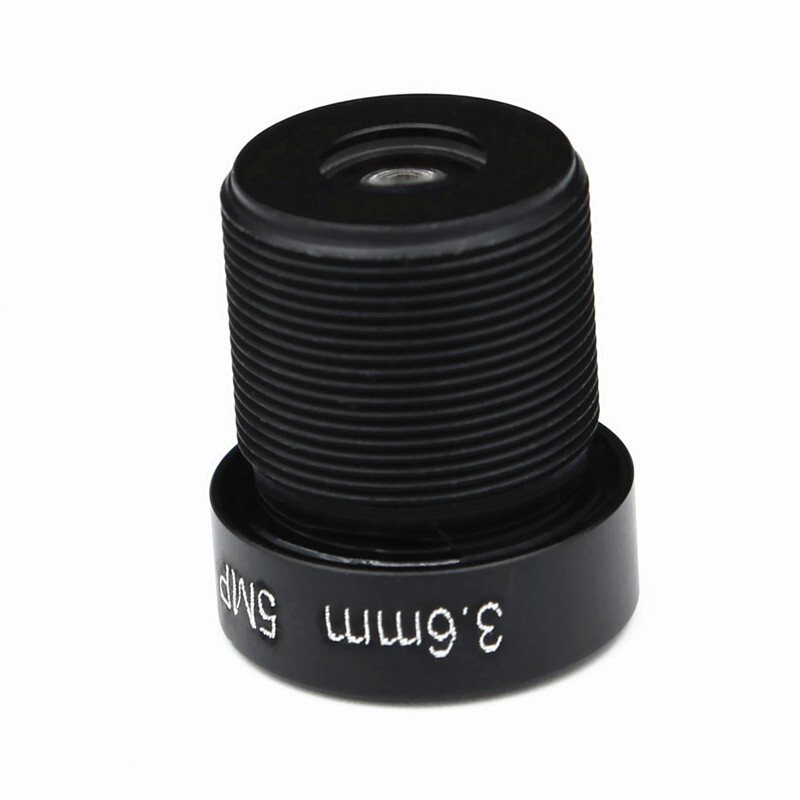 10pcs 3.6mm 5mp CCTV Lens Fixed Iris wide angle IR Board for Security IP Camera
