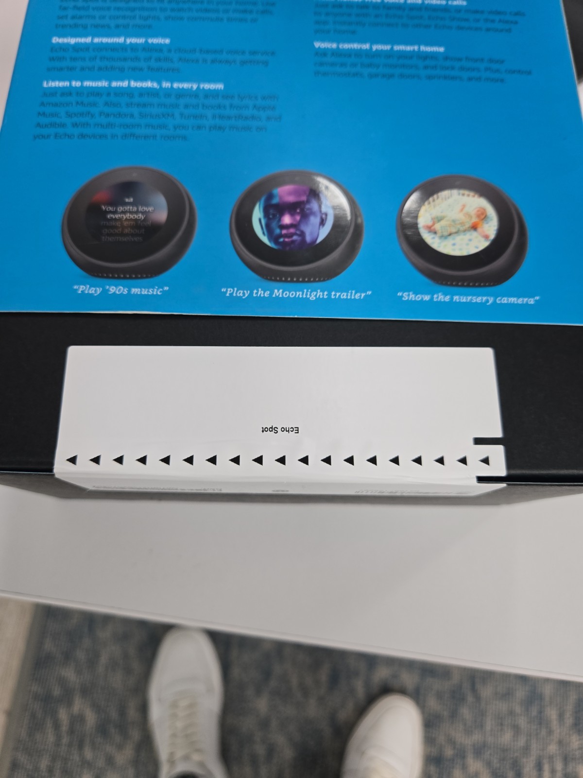 Amazon Echo Spot Smart Assistant – Black