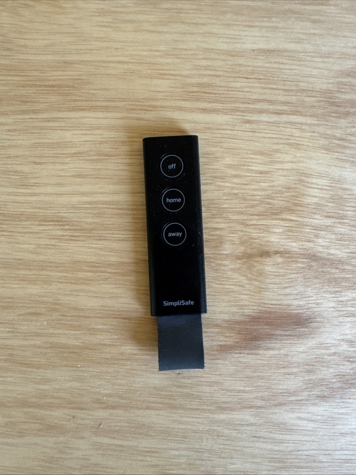 (H) SimpliSafe Key Fob Remote SSKF3 KF3B Black Security System
