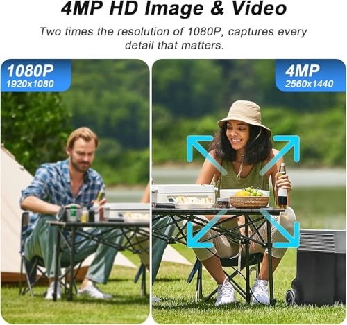 Dual Lens PTZ Solar Camera Wireless Outdoor, 5G/2.4G WiFi Home QS16-Gray