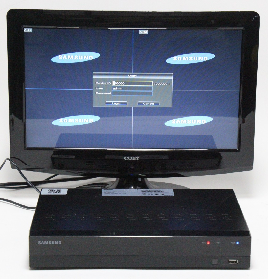 Samsung Video Security 8 Channel DVR – SDR-B74301N -1080p 1TB HDD Unit LOCKED