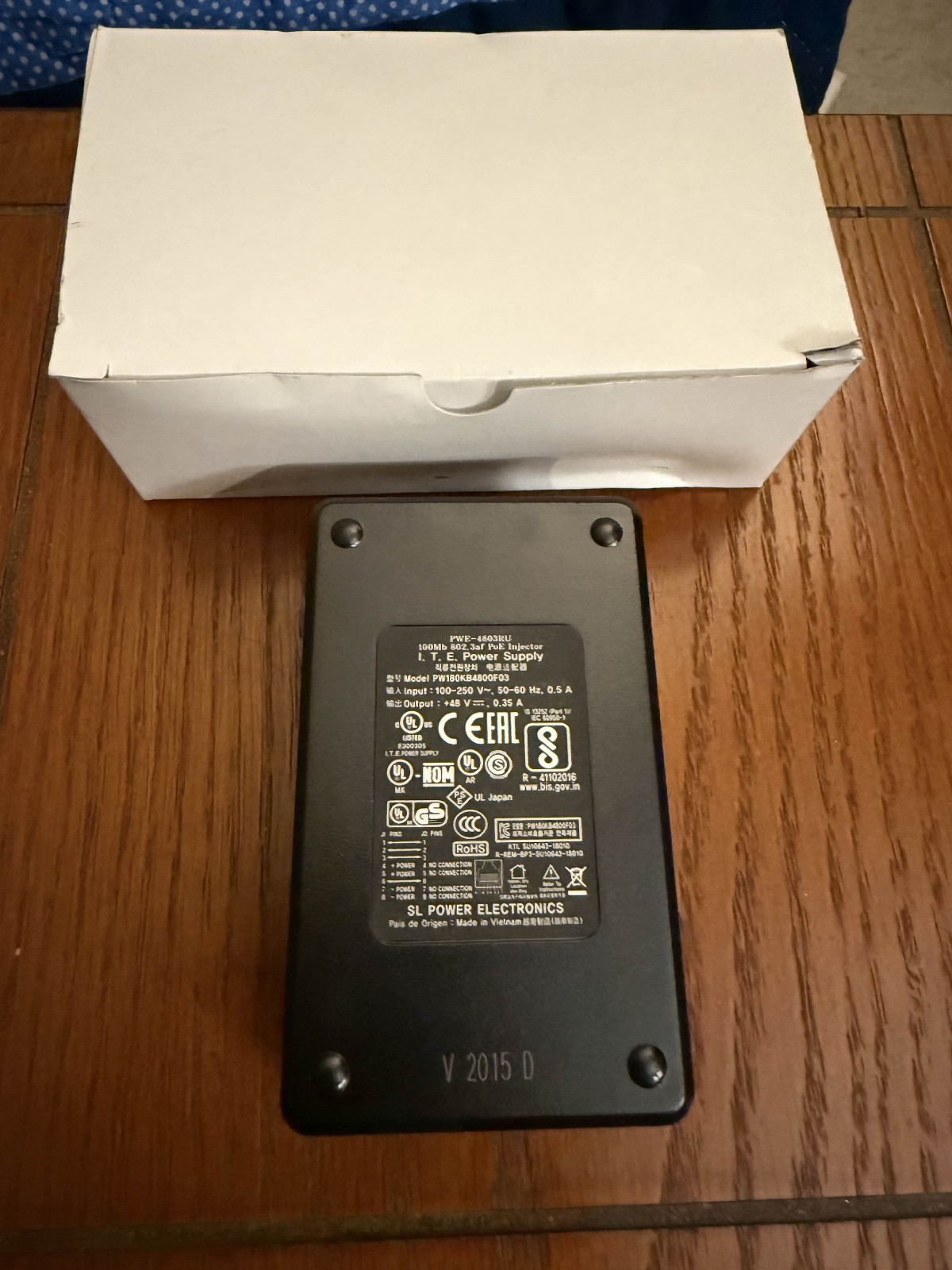 Crestron PWE-4803RU PoE Injector Power Over Ethernet NEW