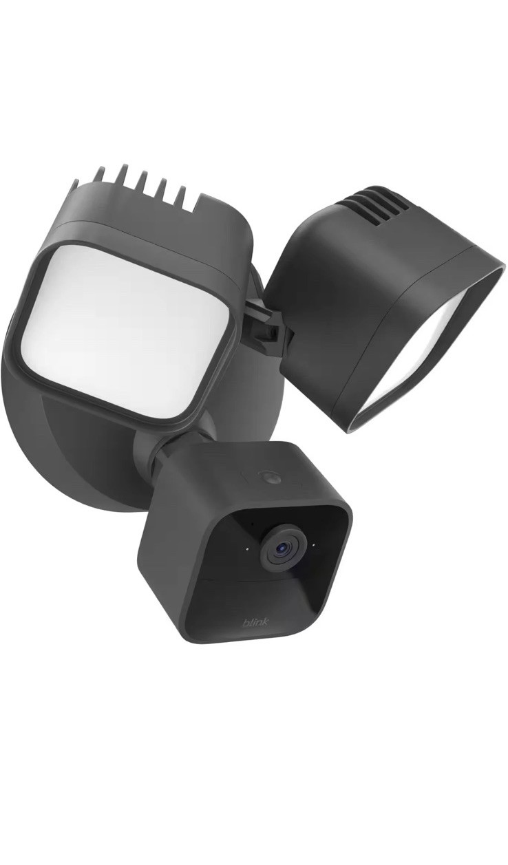 Blink – Wired Floodlight Camera – Smart security camera, 2600 lumens, HD live…