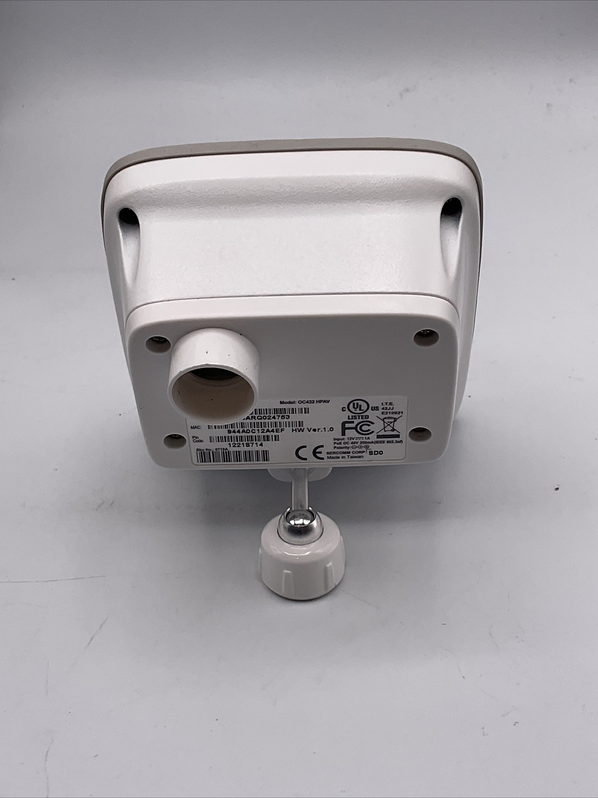 AT&T Digital Life Sercomm OC432 DLS Outdoor HD IP Camera w/Mount Waterproof