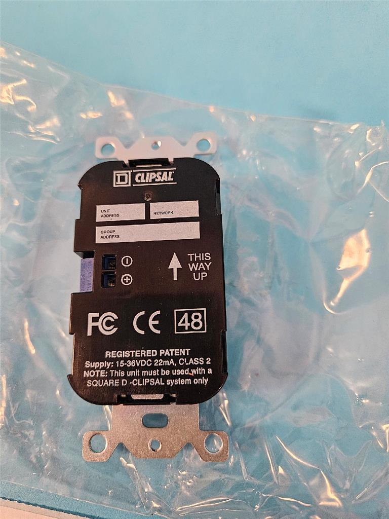 CLIPSAL NEO DECORATOR KEYPAD ASSEMBLY SLC5054NLM 4 BUTTON DECO MODULE C-BUS