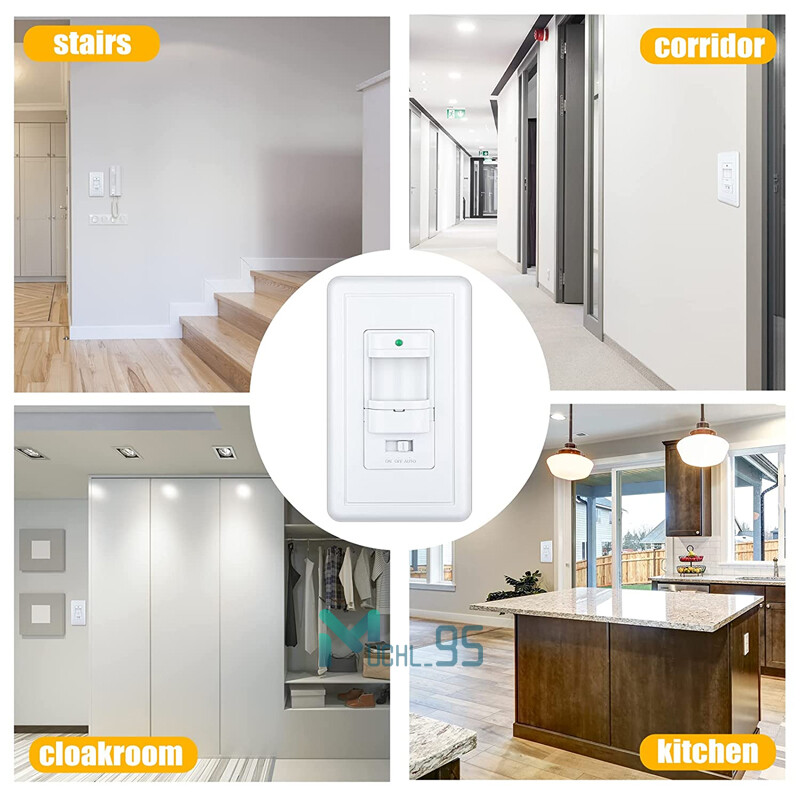 110V Motion Sensor Infrared PIR Movement Detector Outdoor Sensor Light Switch US