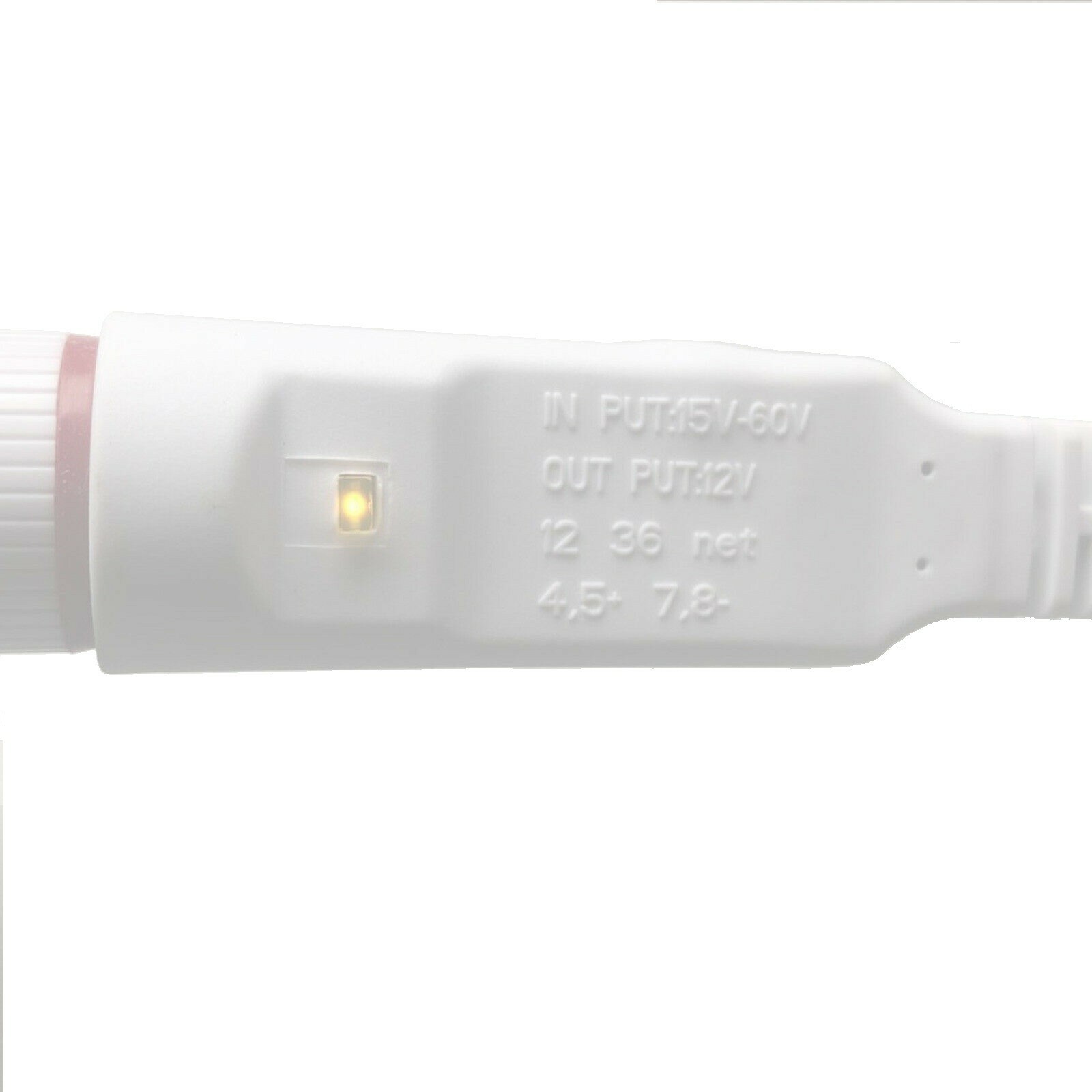 POE Splitter Waterproof Power Over Ethernet Splitter Adapter DC 18-60V to 12V