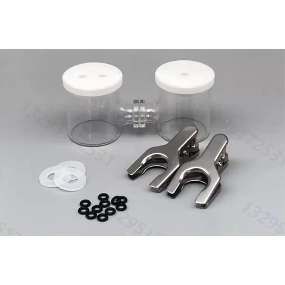 H-type Sealed Two-compartment Electrolytic Cell 10-500ml Three Electrode