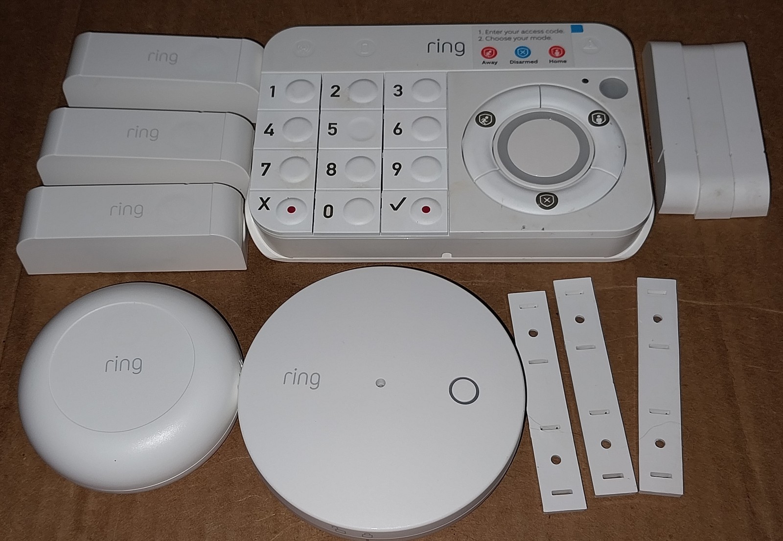 Ring Home Security Window System Bundle And Ring Smoke Detector