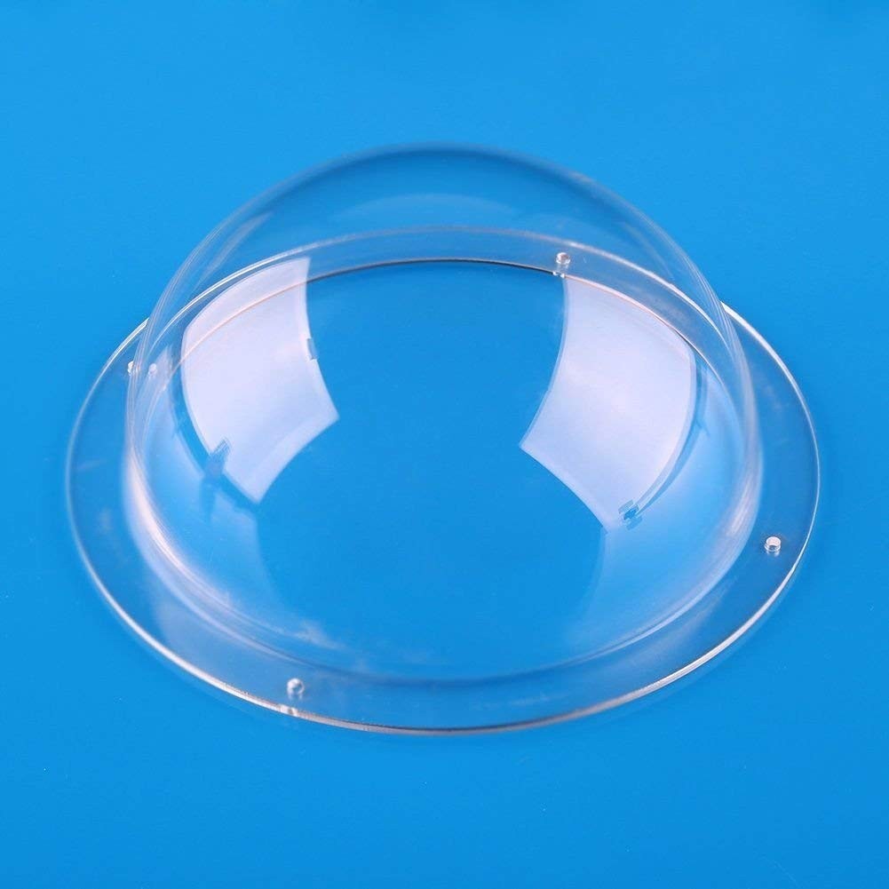 Trolleyshop Diameter 3.94 inch/100MM w/ 4 Holes Acrylic Dome Flange Transpare…