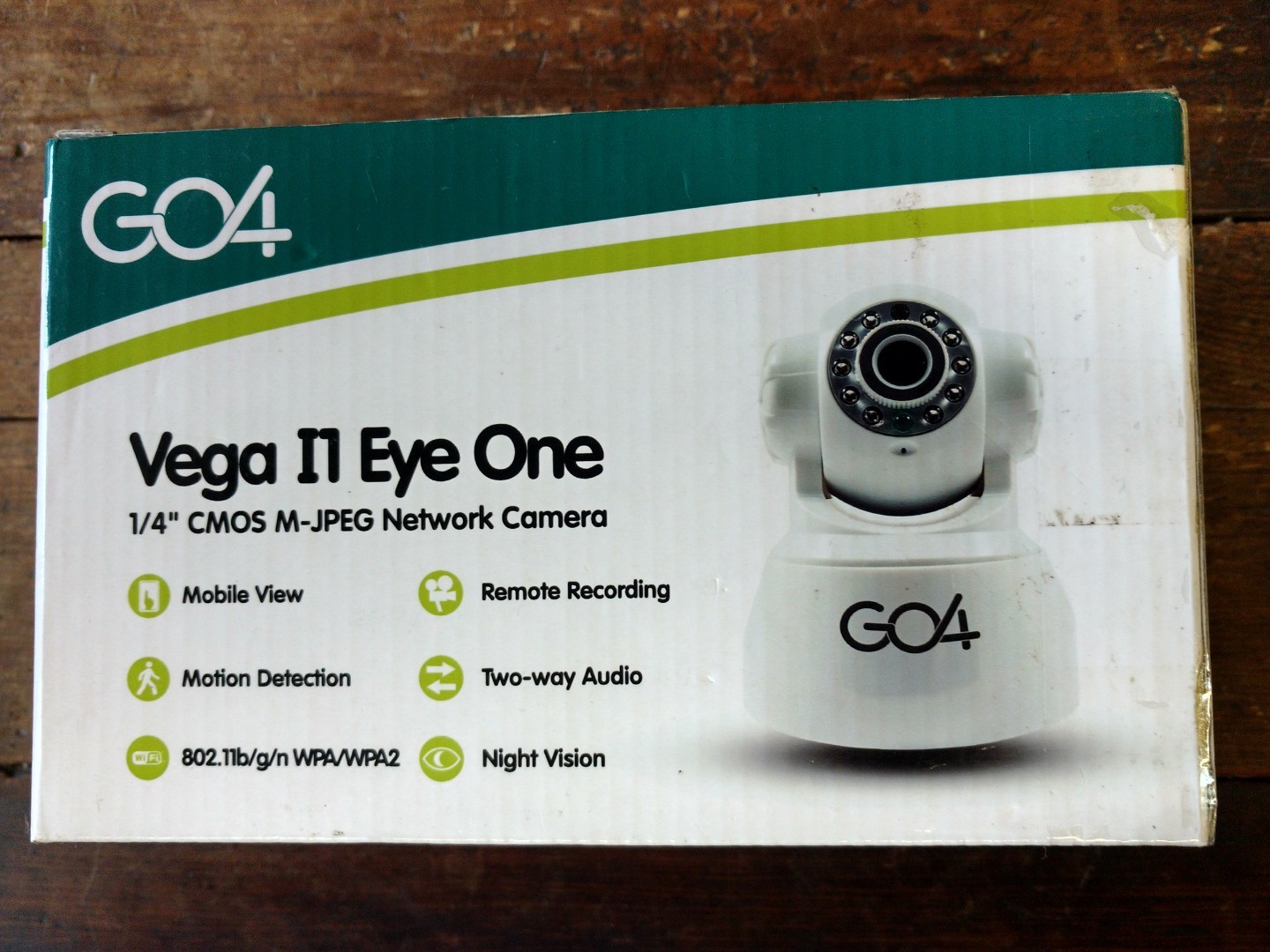 VEGA I1 EYE ONE 1/4″ CMOS M-JPEG NETWORK CAMERA NEW