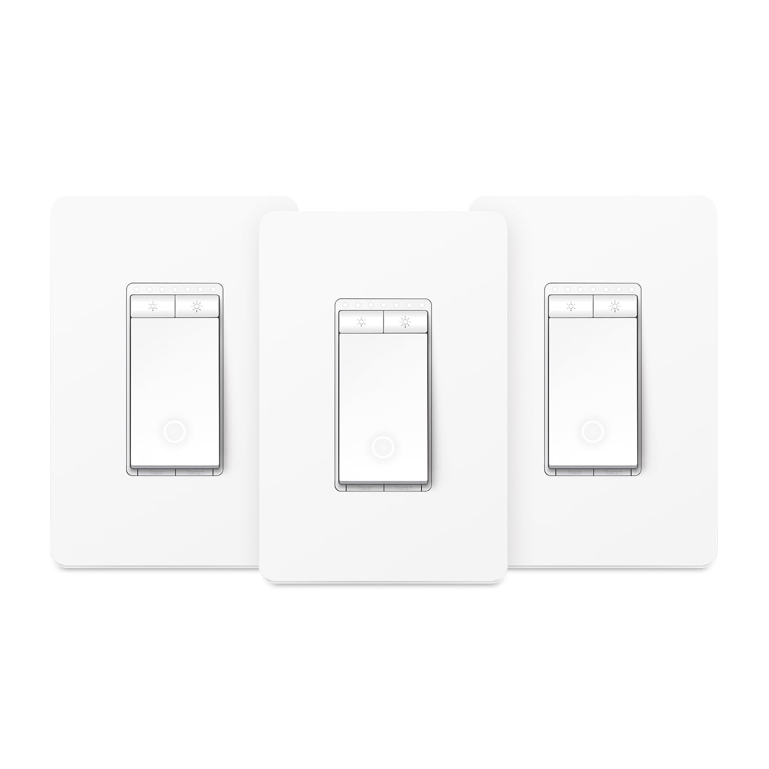 Dimmer Switch HS220P3, Single Pole, Needs Neutral Wire, 2.4Ghz Wi-Fi Light Switc