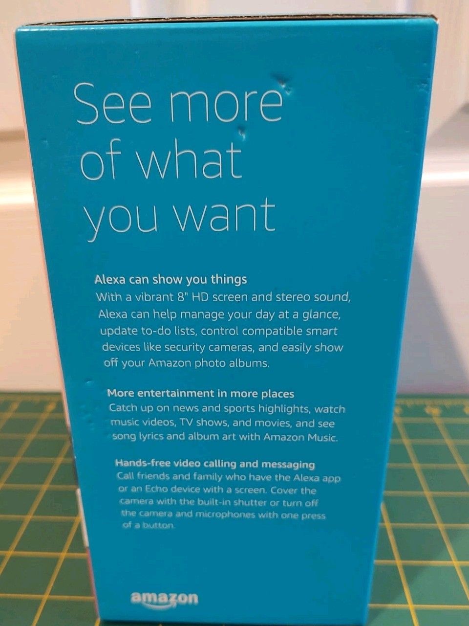 Amazon Echo Show 8 – 8″ HD Smart Display + Alexa