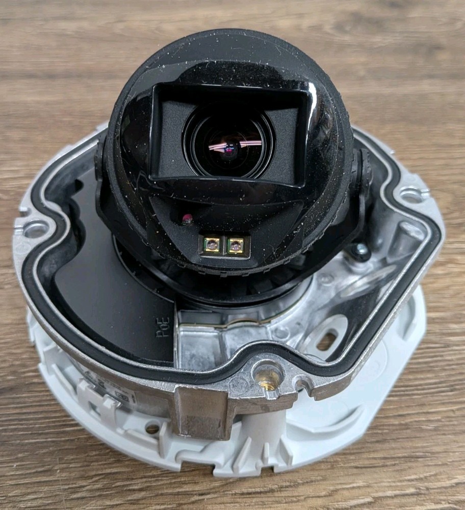Axis Dome Network Security IP PoE Camera P3245-LVE 01593-001 9mm Tested Reset