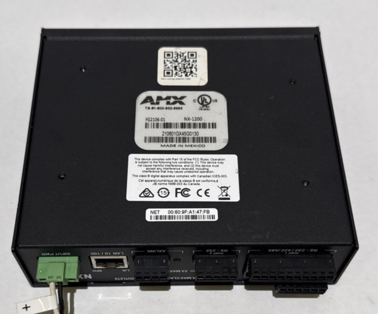 AMX NX-1200 NetLinx NX Integrated Controller FG2106-01