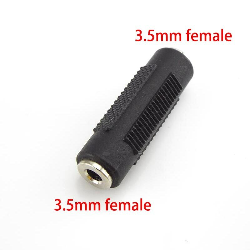 3.5mm Jack Coupler plug adapter audio Stereo female to Female connectors adaptor