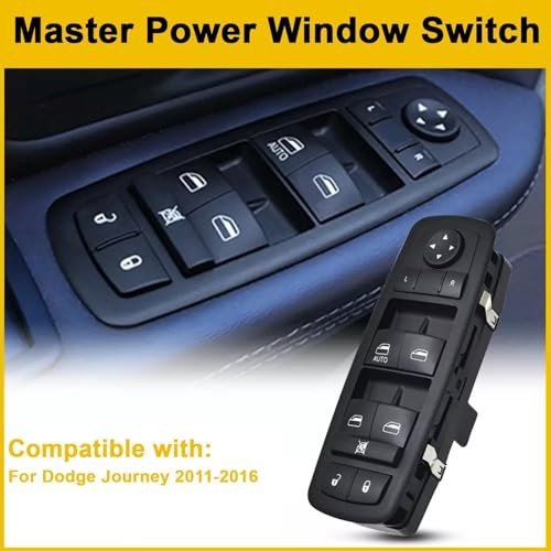 Dodge Journey 2011 Power Window Control Switch for Left Driver & Side Master