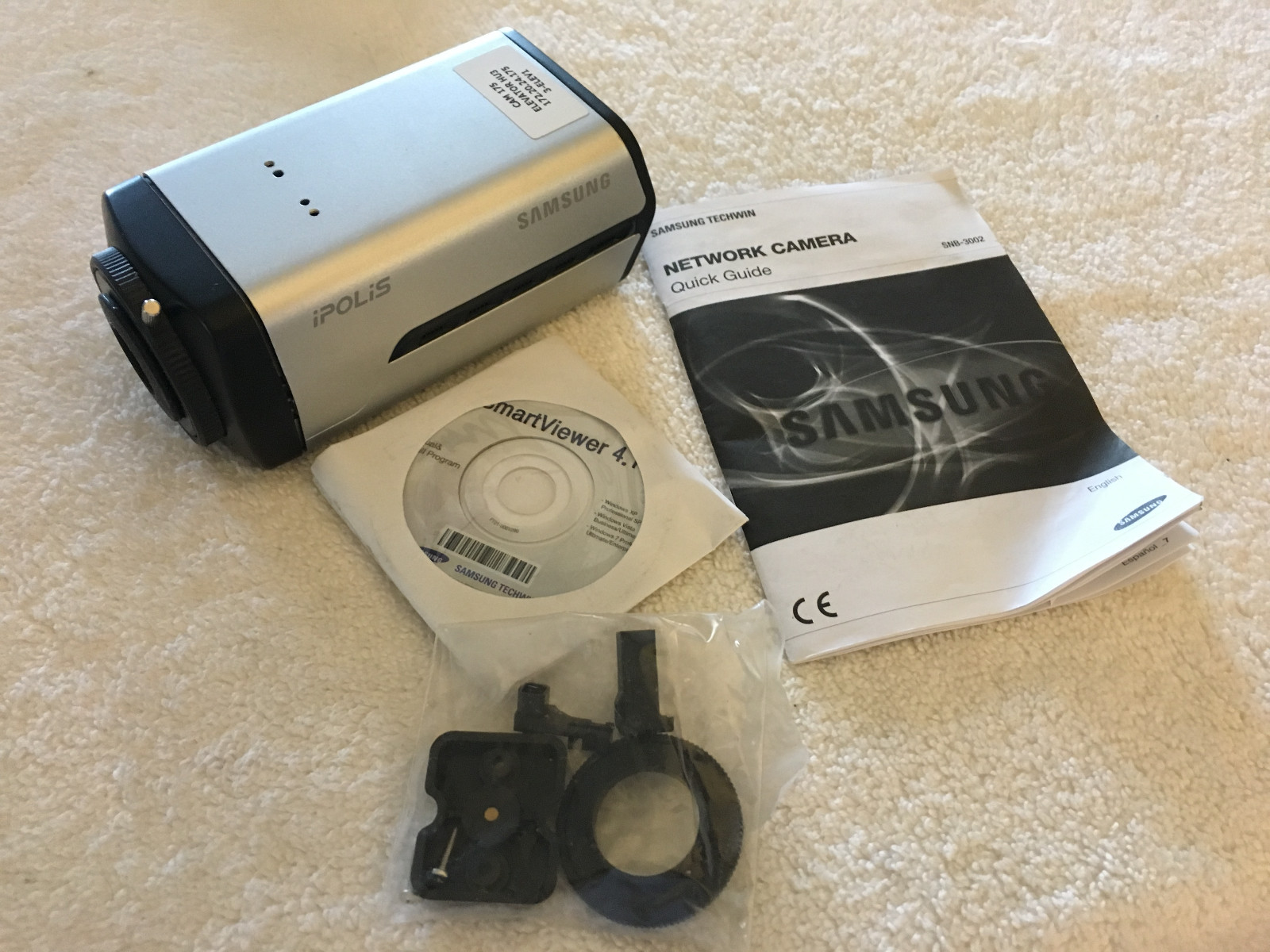 Samsung SNB-3002N H.264, MPEG-4, MJPEG multiple codec, Network Box Camera
