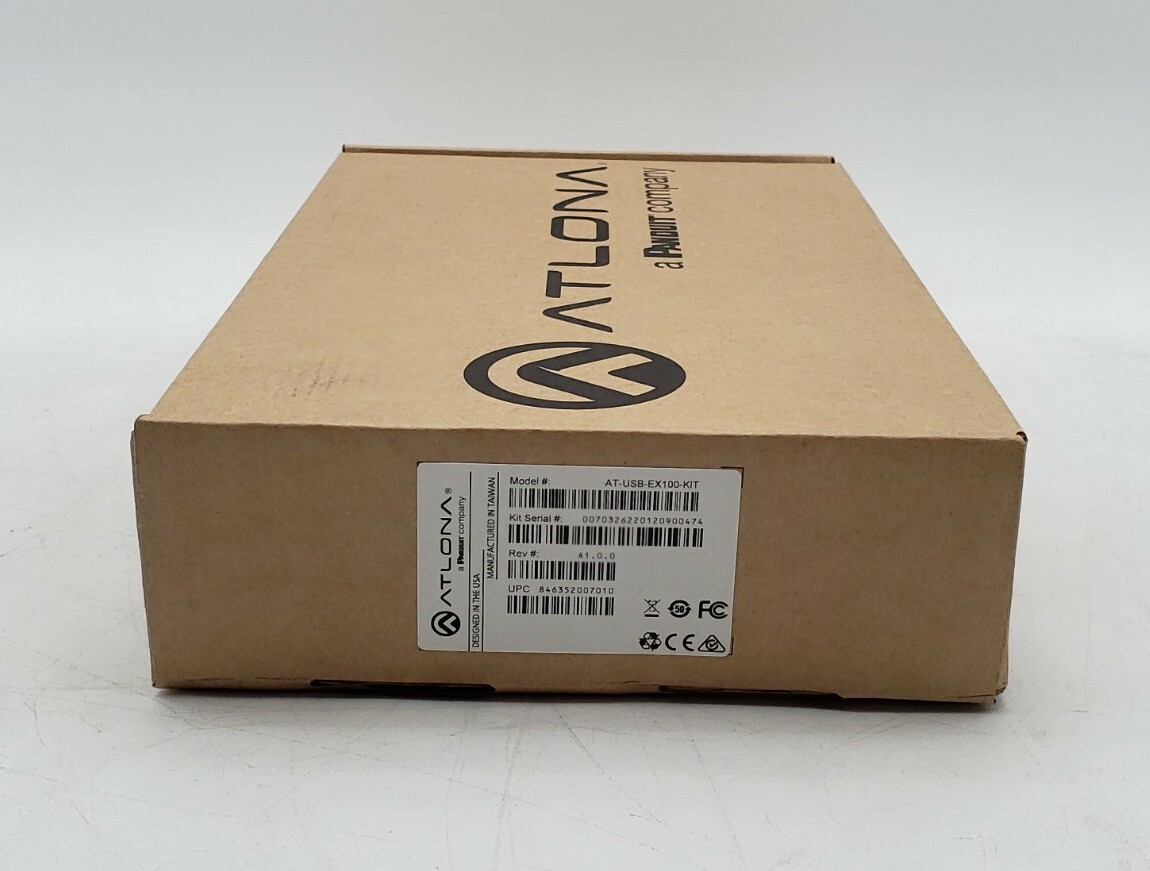 Atlona AT-USB-EX100-KIT – USB extender – USB 2.0, HDBaseT