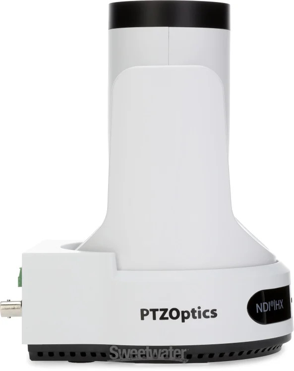 PTZOptics Move 4K 12x Optical Zoom PTZ Camera – White