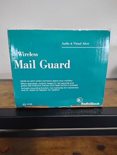 RadioShack Wireless Mail Guard 63-1110 – Mailbox Open Alert Device