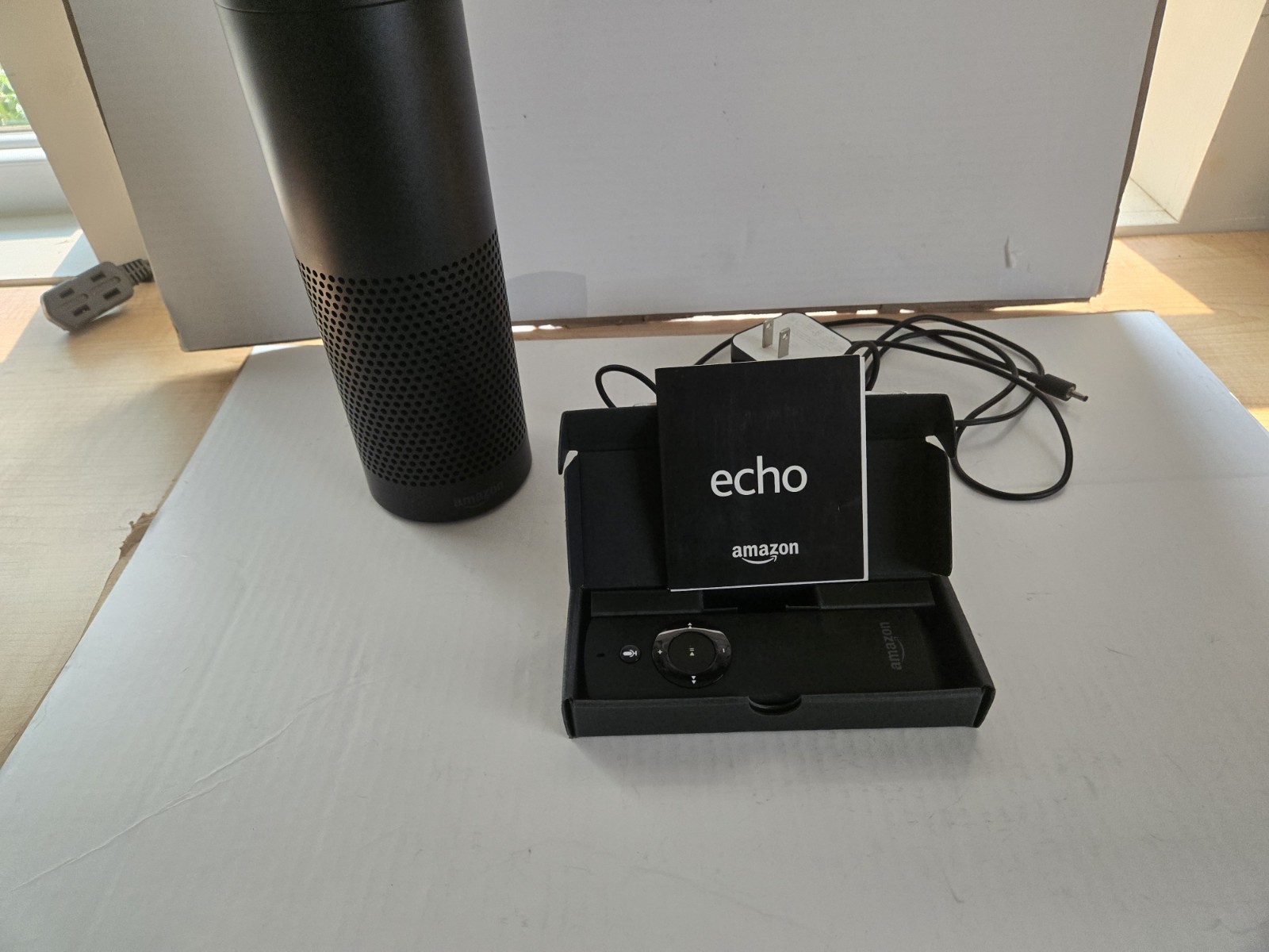 Amazon Echo Model SK705DI With Remote 1st Generation Used Nice