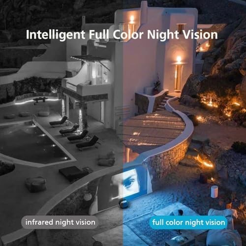 4K 8MP Wireless PTZ Security Camera – Waterproof, Human Detection, Auto Tracking