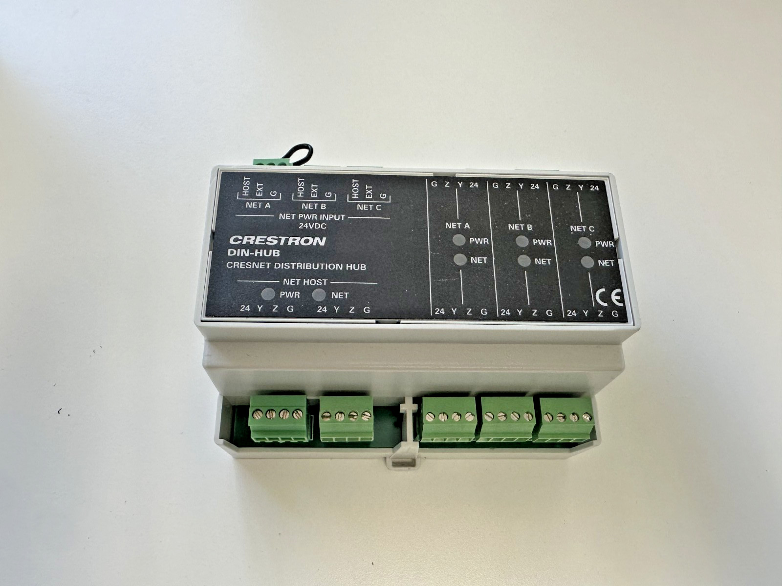 Crestron Din-Hub, DIN Rail Cresnet Distribution Hub (65017151)