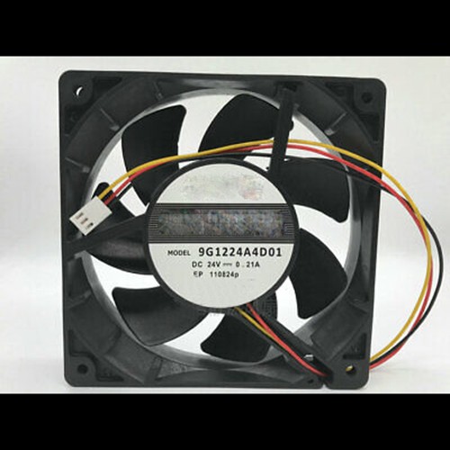 9G1224A4D01 for cooling fan DC24V 0.21A 3pins 120*120*25mm