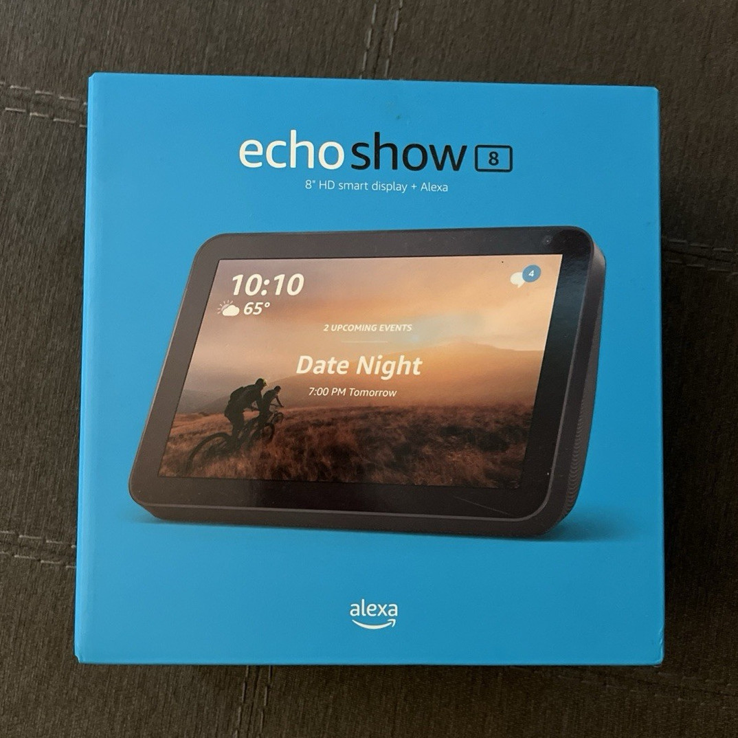 Amazon Echo Show 8 8″ HD Smart Display with Alexa, Wi-Fi Bluetooth Wireless