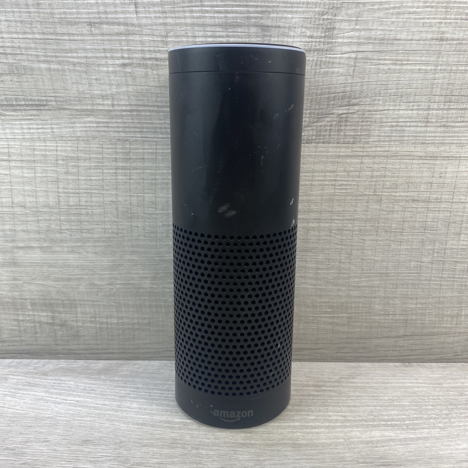 Amazon Echo SK705DI 1stGen Black Bluetooth Voice Search Smart Speaker With Alexa