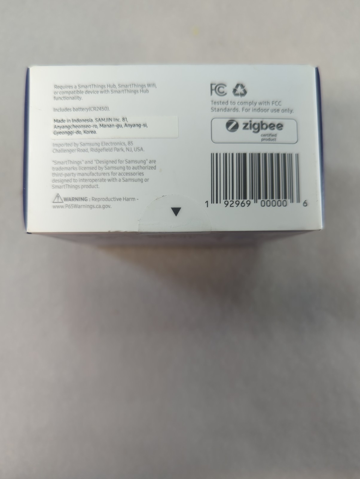 Samsung SmartThings Multipurpose Sensor – White