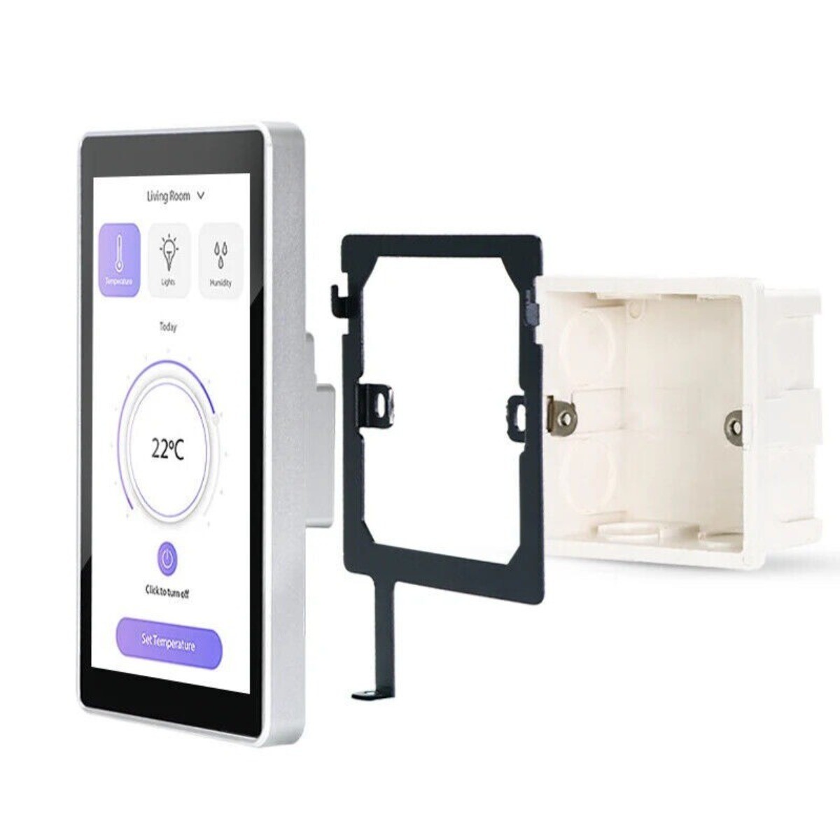 Home Automation Flush Mount Tablet Android Os LCD Touch Screen Control Panel