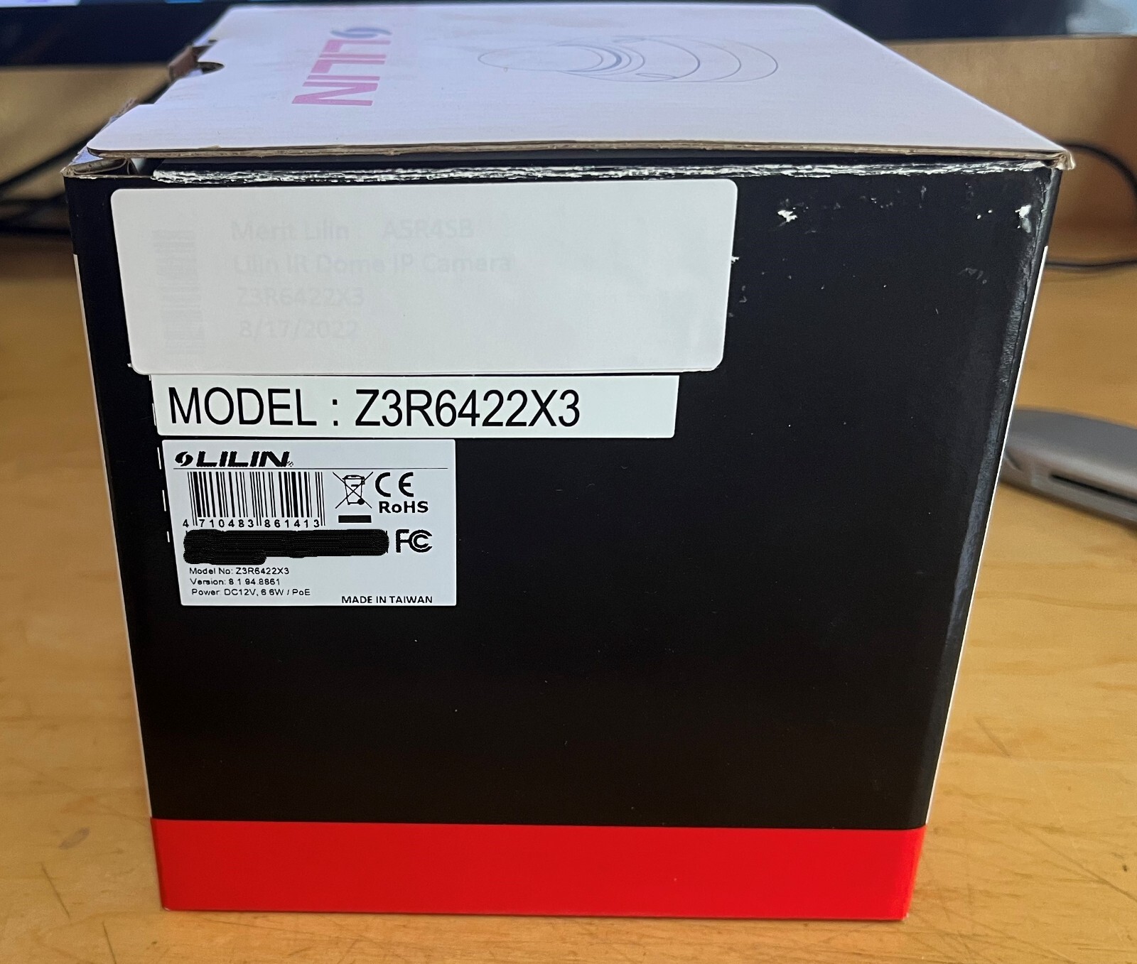 LILIN Z3R6422X3 1080P Auto Focus IR Vandal Resistant Dome IP Camera – NEW