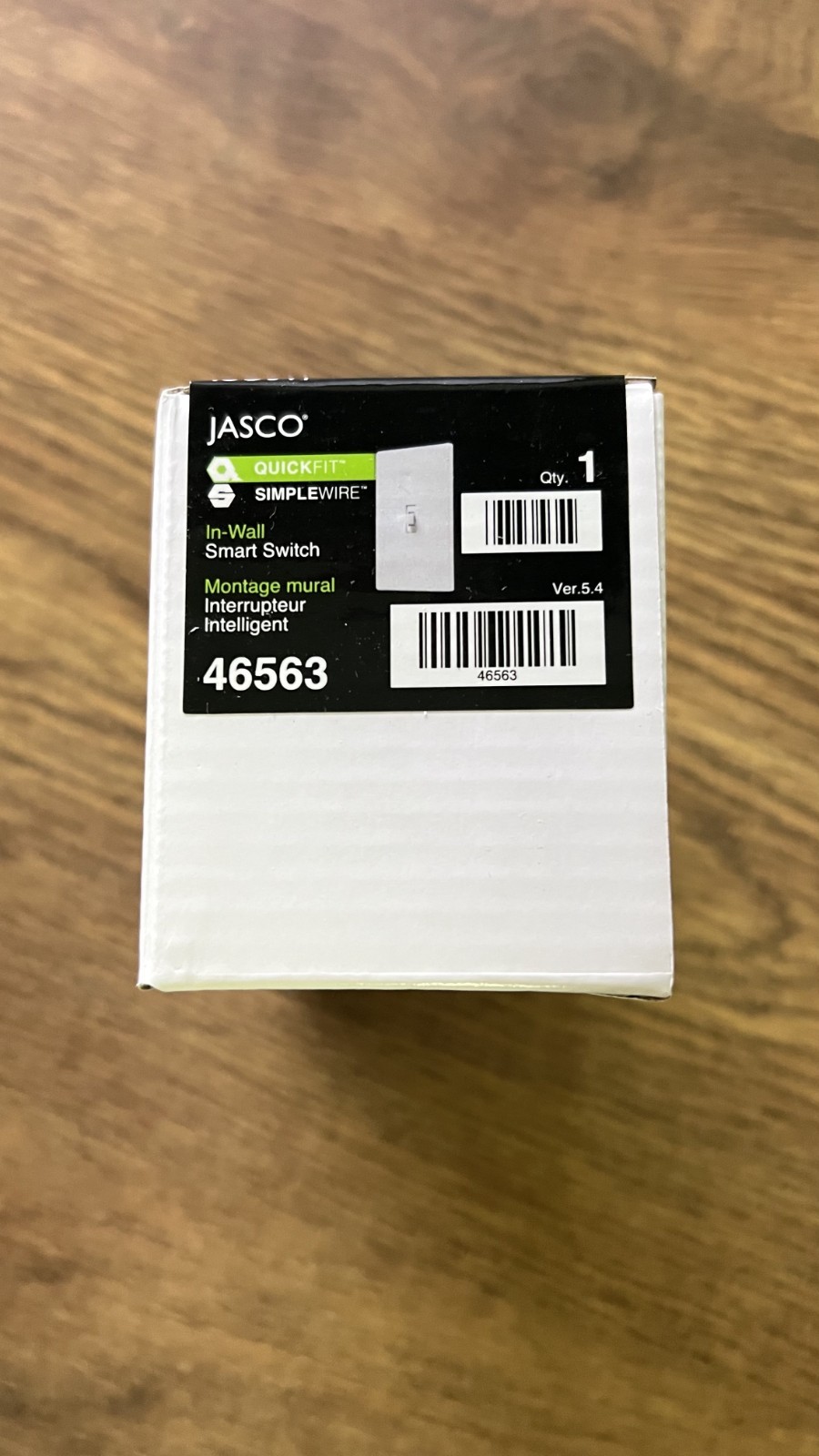 Jasco 46563 Z Wave In-Wall Smart Dimmer Switch White 46563