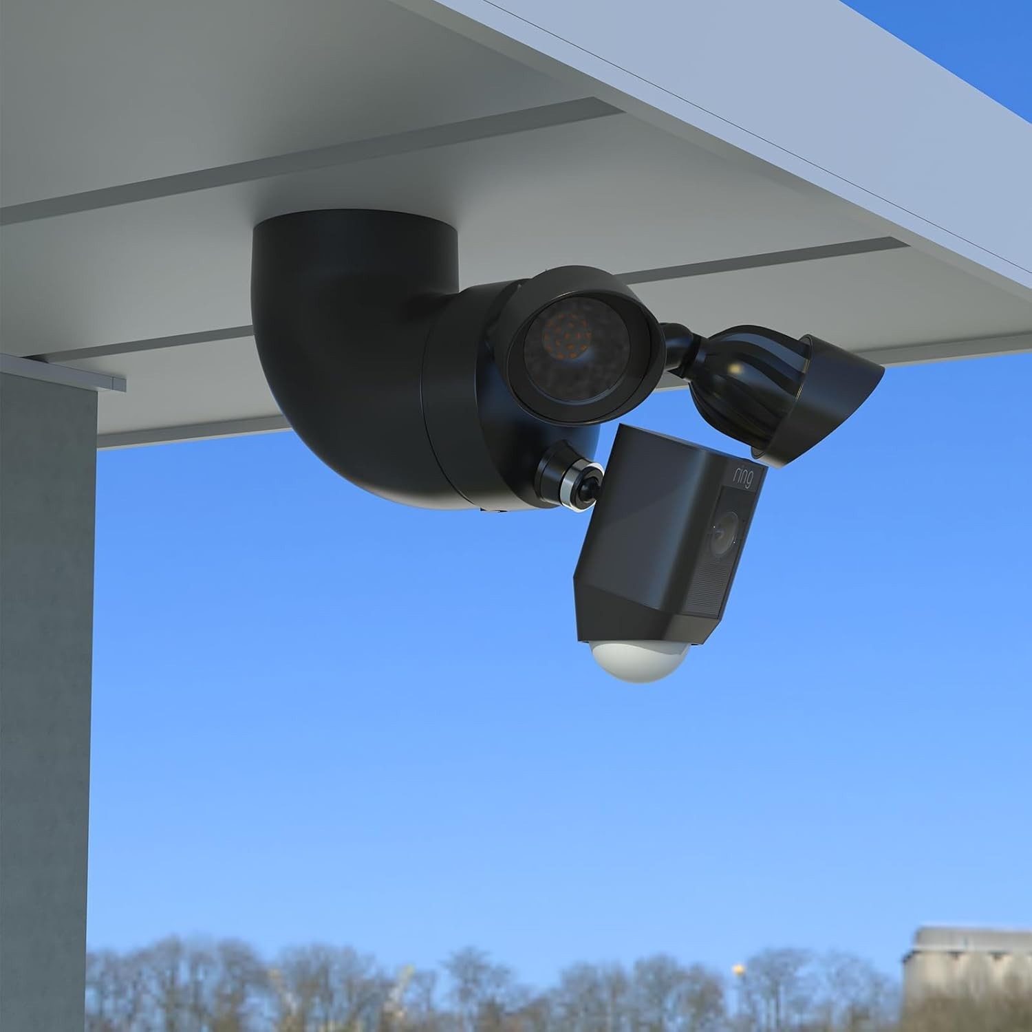 Eave Mount for Ring Floodlight Cam Wired Pro/Pro (2nd Gen)/ Plus, Blink Wired Fl