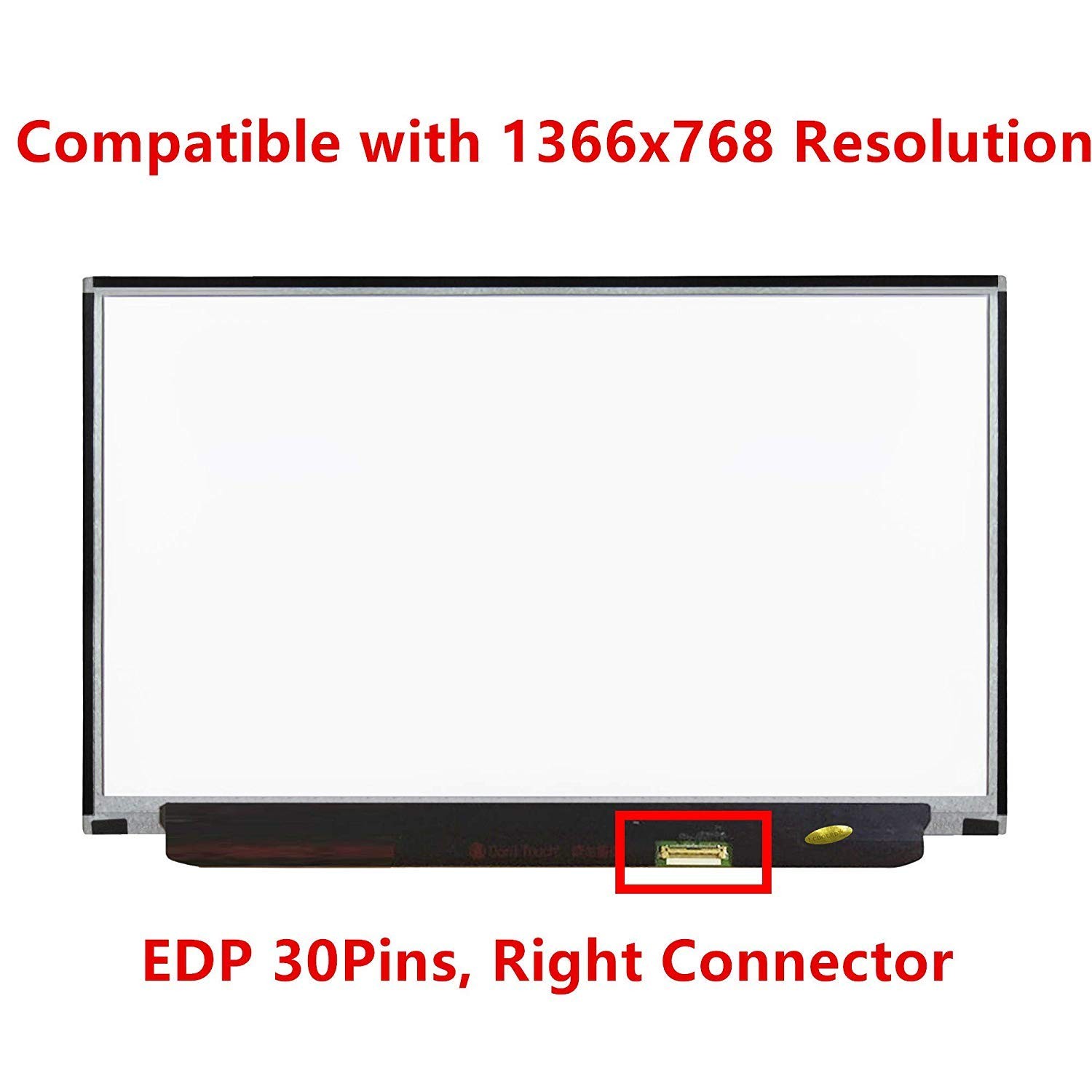 Lcdoled Upgrade Replacement 12.5 Inches Fullhd 1920X1080 Ips Lcd Display Screen