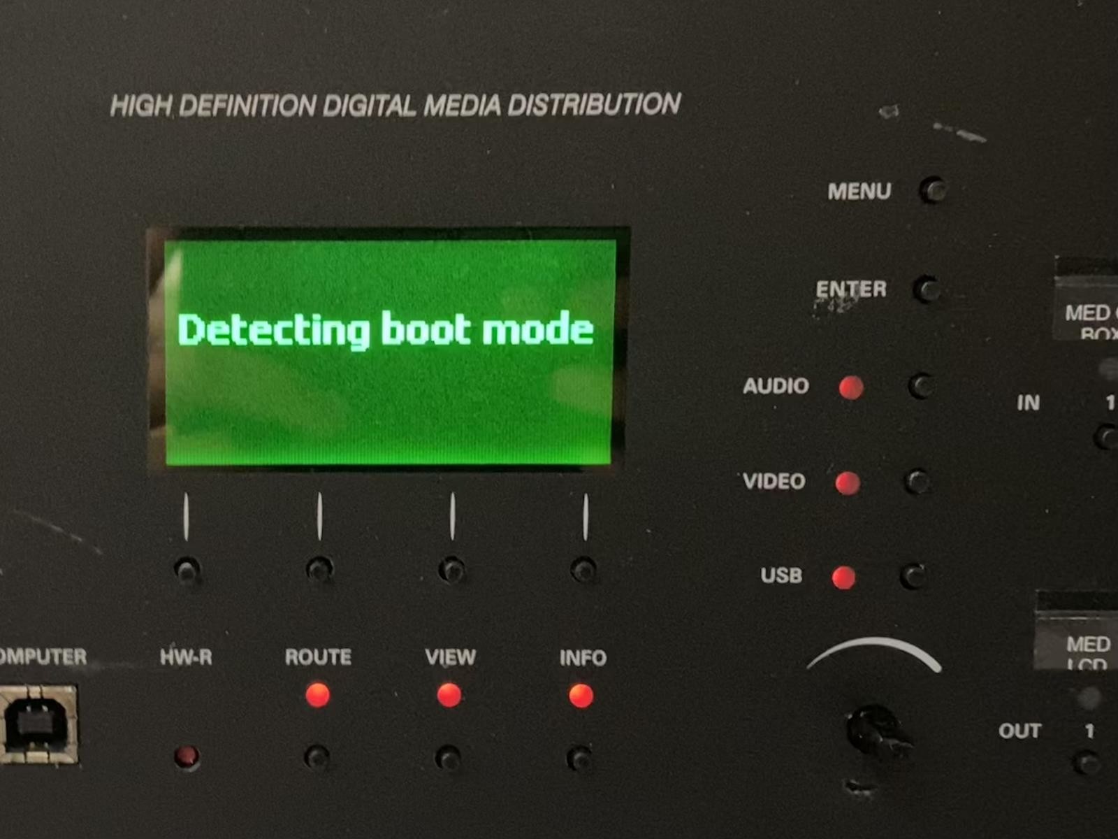 CRESTRON DM-MD16X16-RPS SWITCH N/A