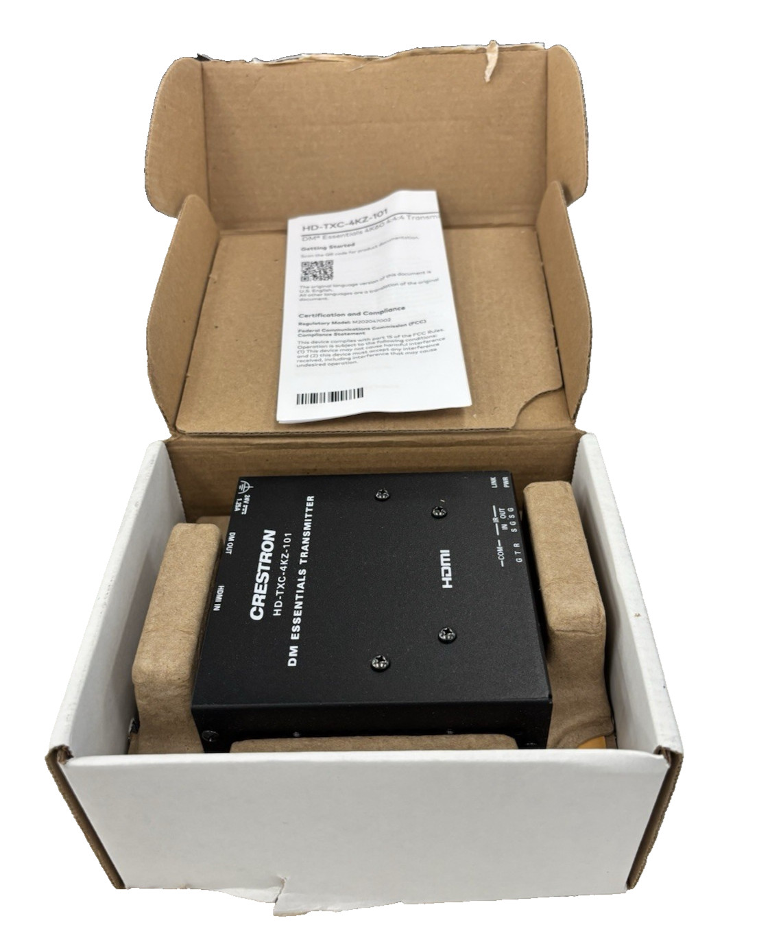 Crestron HD-TXC-4KZ-101 DM Lite 4K60 4:4:4 Transmitter (open box)